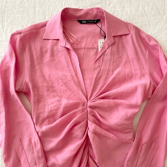 ZARA mini shirt dress - Picture 2 of 2